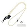 Cordão para Celular Transversal 7mm Alça de Pescoço Cordão para Celular Trançado Grosso Cordão Transversal Multifuncional Espaçador de Celular DIY
