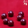 Marca Famosa Cristal, Areia Dourada Roxa de Cinábrio Contas Redondas, Semi-Acabado Areia Vermelha Imperial, Contas Decorativas para Artesanato