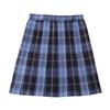 Traje gangritiano falda de cuadros jk genuina falda plisada original top de manga corta para mujer uniforme de estilo universitario japonés verano