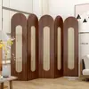 Biombo para Sala de Estar, Pared Divisoria Plegable y Móvil, Fácil Autoensamblaje, Biombo para Entrada para Privacidad, Biombo de Estilo Tradicional