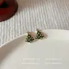 ¡Feliz Navidad~Aretes de Árbol de Navidad con Cascabeles para Mujer, Personalizados, Creativos, Únicos, Elegantes, Aretes con Atmósfera de Otoño e Invierno