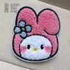 Parche Lindo de Dibujos Animados My Melody Gato Flequillo Herramienta Mágica para Ordenar el Cabello para Niños, Accesorio para el Cabello sin Rastro para Niñas