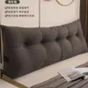 Estilo Nórdico Triângulo Grande Almofada de Encosto Cabeceira Travesseiro Cama Bolsa Macia Estilo Nórdico Quarto Tatami Cabeceira Removível e Lavável