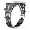 Correa de Metal con Incrustaciones de Diamantes en Forma de Trébol a la Moda al por Mayor en Stock Lista Adecuada para Correas de Apple Watch de 1.ª a 11.ª Generación
