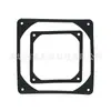 Ventilador de refrigeración de flujo axial para caja de computadora, almohadilla de silicona antichoque, anillo de goma, pegamento 9CM 3mm de grosor
