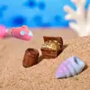 Micro-Paisaje Creativo Animales Marinos Escenario Submarino Decoración DIY Accesorios Mini Artesanías de Resina Pequeños Adornos