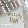 Xiaoying arte de unha - série de papel de transferência para arte de unha papel de transferência para arte de unha papel de transferência estrela (cada um com 1 m de comprimento)