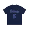 Camiseta Esportiva Casual Loose de Manga Curta Gelo Secagem Rápida Estilo Retro Americano para Corrida Fitness Treinamento Masculino