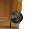 Botões Redondos de Cobre e Couro Retrô, Botões Metálicos para Jeans, Botões para Roupas de Exterior, Fornecimento Direto de Fábrica Atacado