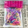 Atacado de Joias Diário Prático Estilo Coreano Sacola Descartável Infantil Não Machuca o Cabelo Elástico de Borracha Faixa de Cabelo Acessórios de Cabelo