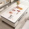 Mesa de Centro Tapete para Mesa Antiescaldante Personalizable Restaurante Impermeable y a Prueba de Aceite Tapete de Mesa de Silicona Lujo Accesible Mantel para Mesa de Sala de Estar de Gama Alta Sin Lavado