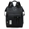 Bolsa de maternidade transfronteiriça, mochila portátil para mães em movimento, bolsa de maternidade multifuncional de grande capacidade, bolsa de armazenamento elegante e simples