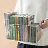 Caixa de Armazenamento Transparente, Organizador de Máscaras Cosméticas, Cesta de Lanches em Acrílico