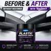 Kineshinex Creme de Reparo e Cuidado para Plásticos 50g Para-choque de Carro Console Central Painel da Porta Acabamento Preto Creme Revitalizante