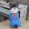 Ropa para Perros Mascotas Invierno Engrosada Ropa para Mascotas Teddy con Accesorio para Correa Nuevo Modelo 26 Abrigo de Algodón de Tres Colores Dinámico para Cuatro Patas