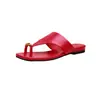 Versión de Piel de Vaca del Mismo Estilo, Sandalias de Cuña Cuadrada de Moda Versátiles con Suela Plana de Espiga Abiertas para Mujer para Usar Afuera en Verano