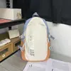 Mochila escolar femenina coreana estudiante de secundaria preparatoria estilo universitario mochila masculina masculina campus gran capacidad mochila de estudiante viaje 1