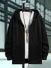 Venta al por mayor directa de fábrica suéter con capucha para hombre y mujer, cárdigan con cremallera, abrigo, moda moderna, Joker, ropa deportiva holgada