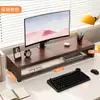 Soporte elevador para monitor de computadora, soporte para pantalla de escritorio, base elevadora de escritorio, estante de almacenamiento elevado para oficina