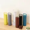 Taza de acero inoxidable 304 con asa inclinada de 600 ml, taza para coche de 500 ml con boquilla angular, taza deportiva aislada portátil, venta al por mayor