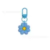 Chaveiro em U de Flores e Frutas Pingente de Borracha Macia PVC Charme Criativo para Bolsa Chaveiro de Desenho Animado Pequeno Presente"