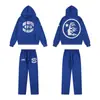 Sudadera con capucha holgada para hombre Hellstar Transfronteriza Alta Calidad Retro Americano High Street Traje NFC