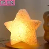 Girasol de mano luminoso, luz de estrella de cinco puntas, accesorio de decoración de muñeca para actuación en escenario infantil del Día del Niño