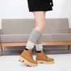 Inverno cor combinando meias de lã protetores de pernas Joker botas pés estudantes moda coreana malhas meias atacado