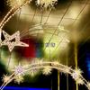 Decoração de Ano Novo LED Formato de Cruzamento Iluminação de Feriado Decoração de Natal Faixa Rua Túnel Nó Chinês Luz de Cruzamento