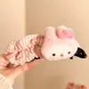 Lindo Conejo Miffy Pinza de Plátano Conejo de Mezclilla Niña Cola de Caballo Alta Accesorios para el Cabello que Revelan Volumen