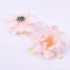 Cabeza de flor de ciruelo artificial accesorios hechos a mano DIY flor de tela para pared estilo antiguo hanfu tocado accesorios para el cabello accesorios para coche de boda