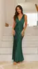 Vestido Europeu Americano Vestido de Noite Vestido de Noite Feminino Europeu e Americano Decote V Saia Justa
