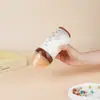 Mamadeira Anti-Cólica de Vidro Borossilicato Alto 160ml Gargalo Largo Mamadeira para Recém-Nascidos Fabricante em Estoque Agora