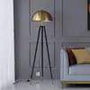 Bestseller transfronterizo: Lámpara de pie de mármol natural español importado de alta gama, estilo nórdico moderno de lujo ligero, para salas de estar de hoteles y villas