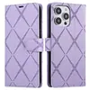 Adecuado para Redmi Note14 Funda para Teléfono en Forma de Diamante 14C Funda de Cuero para Teléfono Xiaomi 15 Funda Plegable Hecha a Mano Funda Protectora
