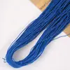 Banda elástica redonda de 0.8-2.0 mm, cordón elástico de látex colorido para joyería, manualidades hechas a mano y pulseras