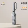 70% de desconto Guarda-chuva dobrável grande de duas pessoas com fivela de anel, guarda-chuva de uso duplo para sol e chuva, guarda-chuva com proteção UV de cola preta