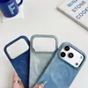 Funda magnética para teléfono con patrón de mezclilla estilo Hong Kong, adecuada para Apple iPhone 17 Pro Max, funda protectora anticaídas para teléfono