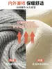 Pantalones de mujer de marca OEMODM para otoño e invierno, forrados de polar, engrosados, pantalones cálidos de algodón con ribete de borrego en los puños, leggings