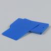 Etiquetas de Pendurar Coloridas de PVC Personalizadas Transparentes Fosco à Prova d'Água e Resistentes a Dobras Multi-Especificação Etiqueta de Pendurar para Roupas em Estoque com Logotipo Imprimível
