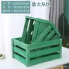 Cestas de Madera en Stock, Cajas de Madera Vintage, Cajas Decorativas con Marco de Madera, Cajas con Marco de Madera para Exhibición en Supermercado, Exhibición de Frutas, Almacenamiento Rectangular
