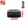Tapa de Perilla de Coche Cubierta de Perilla de Ajuste de Volumen de Navegación Tapa de Perilla de DVD CD Cubierta Decorativa Modelo Universal Modificado