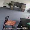 Alfombra rayada personalizada por el fabricante para sala de estar, dormitorio, oficina comercial, tapete insonorizado, alfombra antideslizante para entrada de centro comercial