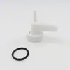 Máquina de lavar máquina de deshidratar junta de tubería de agua accesorios de unión junta tapón de tuerca blanco 30 mm traje con junta