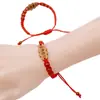 Pulseira de Corda Colorida para Festival do Barco-Dragão Corda Vermelha Trançada Barraca de Atacado Corda de Mão Adultos Crianças Jardim de Infância Linha Colorida Produtos Acabados