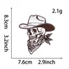 Parches Bordados de Vaquero Occidental en Stock Energía de Vaquera/Howdy/Darlin Cráneo de Póker