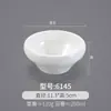 Tazones Pequeños de Melamina, Paquete de 10, Tazones de Arroz para Comida Rápida Imitación Porcelana, Tazones Blancos de Plástico para Sopa Comerciales, Tazones para Gachas, Tazones para Salsas de Restaurante Hot Pot
