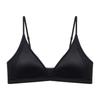 Sujetador de tirante fino estilo francés de puro deseo para mujeres con poco busto, verano, sin costuras, copa triangular, espalda bonita, estilo fino