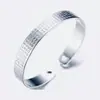 Pulsera de mujer de temperamento simple, doble amor, seis caracteres, palabras verdaderas, Sutra del corazón, pulsera de mujer, joyería de mujer, pulsera de mujer para el cabello