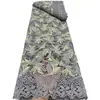 Tejido de encaje calado floral bordado soluble en agua, encaje para vestido de mujer de banquete étnico de Xinjiang, accesorios para vestidos de novia